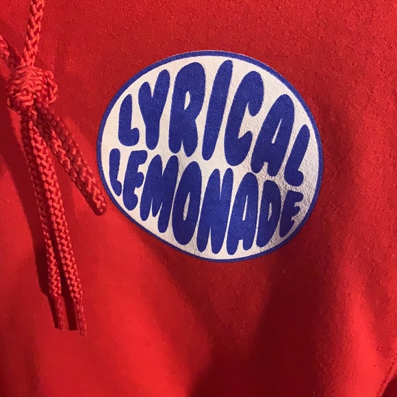 LYRICAL LEMONADE RED HOODIE (original release) - Picture 2 of 5
